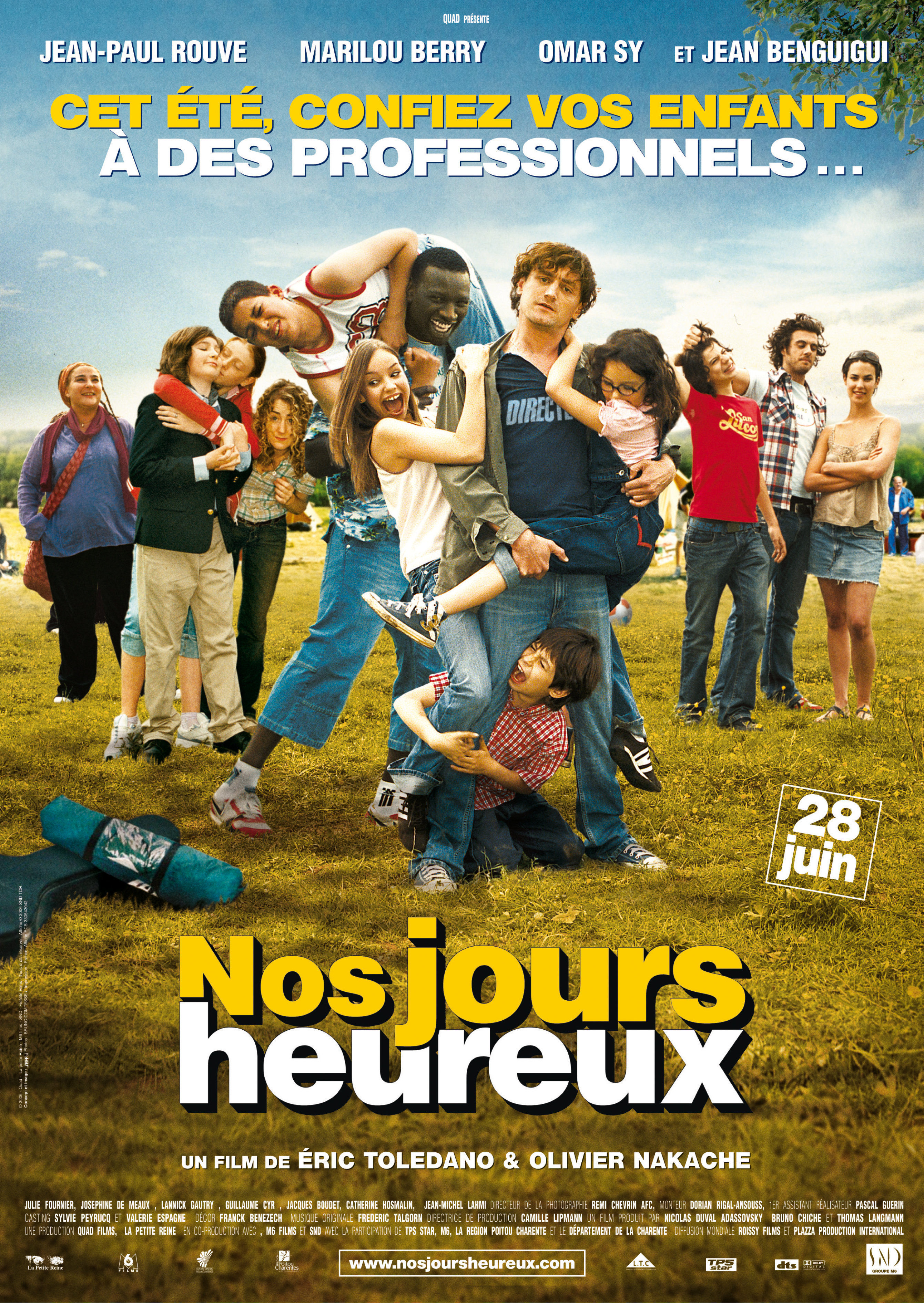poster de NOS JOURS HEUREUX